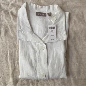 Chico’s Linen Button Down